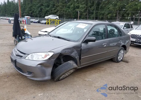 2004 Honda Civic Lx from USA, damaged, VIN 2HGES15634H589244